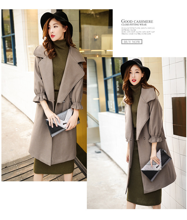 铂瑟，2016新款冬装，连衣裙，毛呢外套，