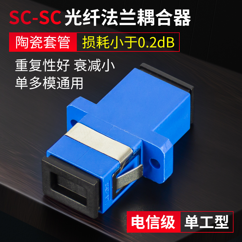 Akas Fiber coupler SC port simplex flange connector LC adapter FC adapter Fiber connector ST to SC large port LC small square port FC round port Carrier grade
