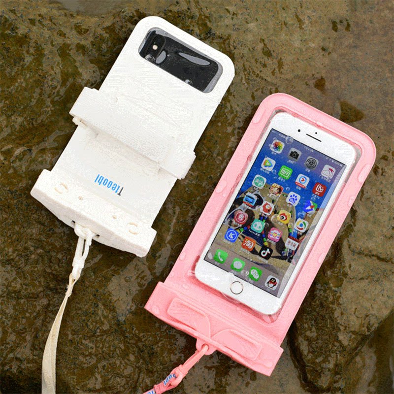 Tepa Bile Beach Underwater Photo Phone Waterproof Bag Diving Cover Touch Screen Swimming IP678xplus Universal