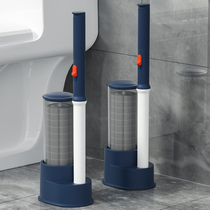 Disposable toilet brush household no dead corner washing toilet brush toilet self-cleaning brush set wall-mounted artifact