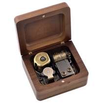 Wooden Music Box Music Box Bird Poem Customized Photos Girls Couples Children Chinese Valentines Day Birthday Gifts