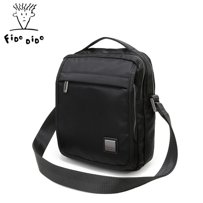 Fitall Dall's new business handbag minimalist personality single shoulder small satchel trend men's bag 100 hitch satchel bag