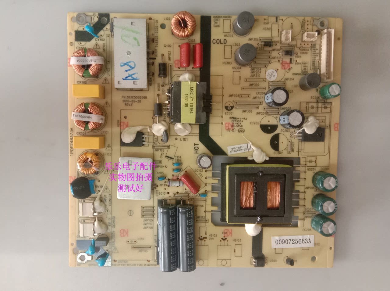 Original Haier LE48G520N power 1POF248373A TV5502-ZC02-01 303C5502066