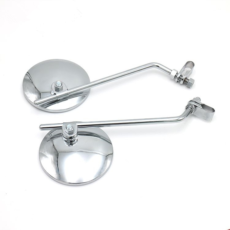 Xe máy retro sửa đổi nhỏ gương tròn gương chiếu hậu gương gương Ranger CG dính vua GN cà phê retro kính chiếu hậu sirius