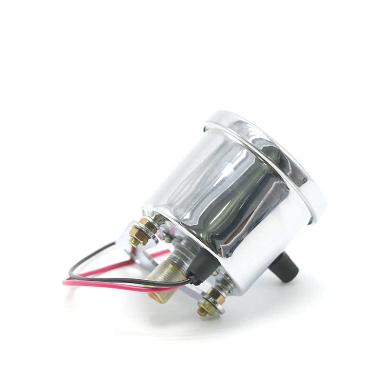 CG125 vỏ kim loại đầy đủ màu đen xe máy retro sửa đổi phổ quát đôi mét đo tốc độ dụng cụ bảng tốc độ - Power Meter đồng hồ xe máy wave