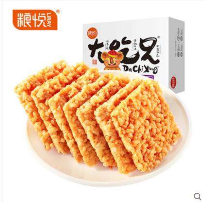 Liangyue Dajixiong glutinous rice crisper office snack snack snack food Anhui spicy crispy small package