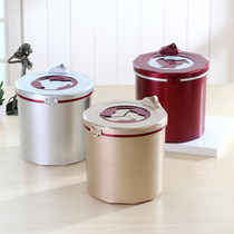 Creative Trumpet Home Trash Can Switch Style Kitchen Living-room Toilet Trash Cans Plastic Covered Eaux
