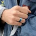 Phụ kiện trò chơi LOL Liên minh huyền thoại Nguồn Planner Ring Men Titanium Steel Phụ kiện Nhẫn có dây chuyền nhẫn lông voi nam Nhẫn
