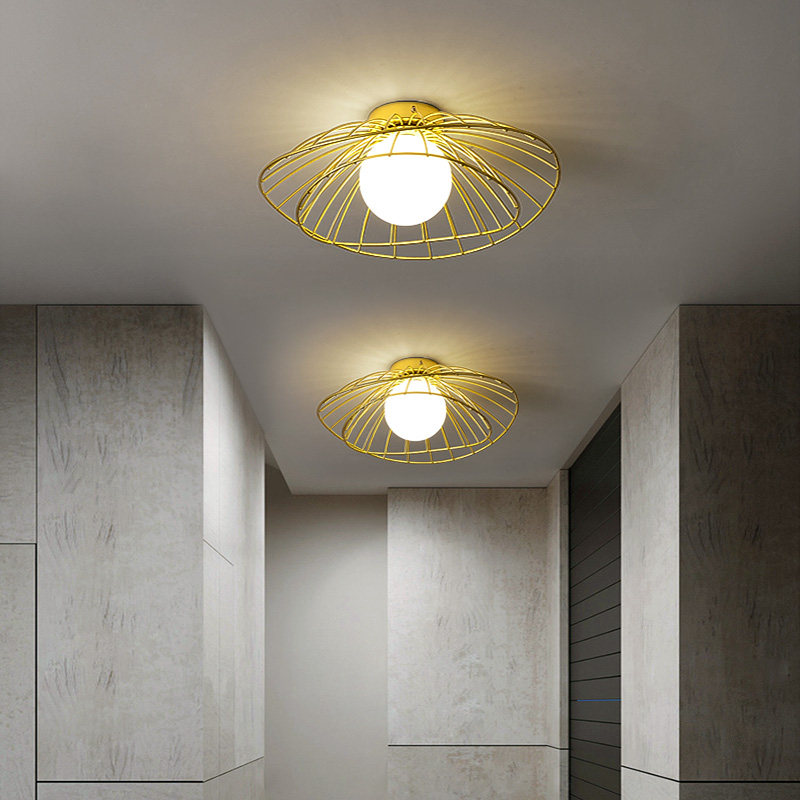 Nordic Walking Road Light Brief Modern Corridor Light Creativity Individuality Yang Desk Lamp Cloakroom Entrance to the family Xuanguan Suction Top Lamp