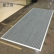 Hợp kim nhôm non-slip tầng mat loại bỏ bụi thảm nhúng cạo mat trung tâm mua sắm bụi khách sạn cửa mat custom made