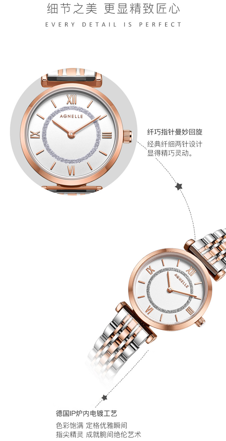 Bracelet montre pour Femme AGNELLE - Ref 3273669 Image 17