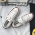 Giày vải nữ 2018 mới dành cho sinh viên Hàn Quốc hoang dã sang trọng retro đôi giày nhỏ màu trắng shop giày sneaker Plimsolls