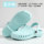 Surgical shoes for men and women, non-slip operating room, clean room slippers, Crocs, medical laboratory toe-toe EVA work shoes