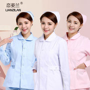 Y tá của Uniform Chia Set nữ mùa hè ngắn tay áo mùa đông dài tay áo búp bê cổ răng Nha khoa Nha khoa Hướng dẫn Dịch vụ