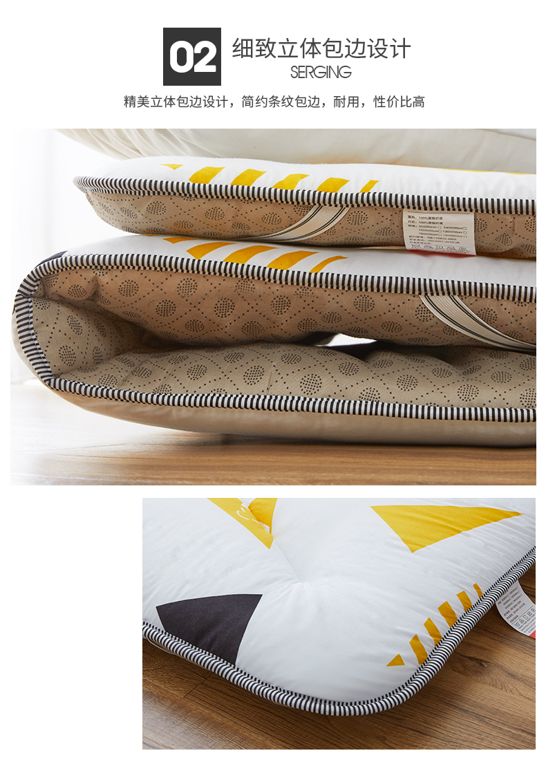 sinh viên 0.9m Nam Cực nệm đơn mat đôi tatami để tăng 1.8 m trượt nệm pad là phụ - Nệm giá đệm everon
