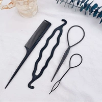 Заколка для волос, комплект, 4 предмета