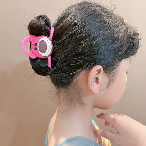 Детская заколка-крабик, безвредная заколка для волос, акула, коллекция 2023, не повреждает волосы