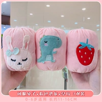 Кролик, розовый динозавр, клубника