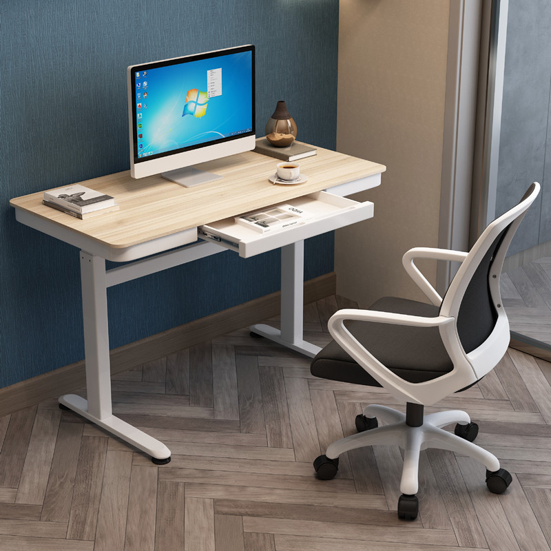 Hand-shaking computer desktop student desk for hand-lifted children's learning desk optional suit