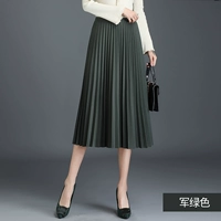 Jun Green W1663 [широкая длина юбки 72 см]