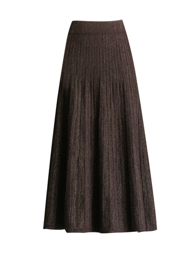 Бархатная трикотажная демисезонная приталенная зимняя шерстяная длинная юбка, увеличенная толщина