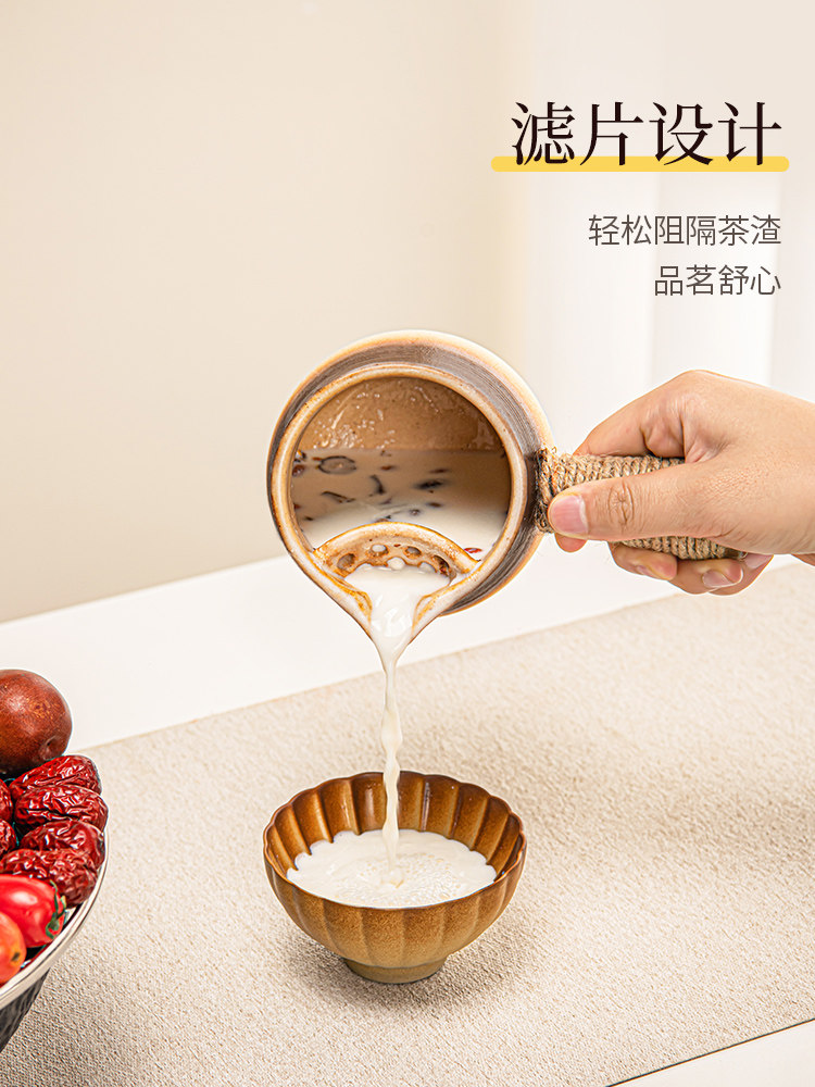 Tea Brewing Set for Indoor Use, Popular Online, Complete Set with Electric Ceramic Stove, Teapot, Tea Set, Pot, Milk Tea Maker