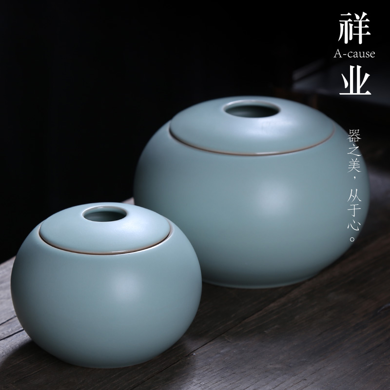 Your up caddy fixings auspicious industry ceramic POTS storage tanks seal pot large kung fu tea set Your porcelain small storage tank