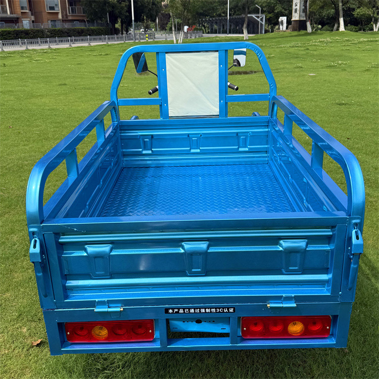 Electric Tricycle for Cargo Transport, Heavy-Duty Electric Tricycle, Household and Agricultural Use, Cargo Transport, Market Stall Vehicle, New Model Tricycle