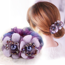Hair hair Hairband fa sheng messy bun hair flowers pan fa qi simple Wild Lady adult floral headdress