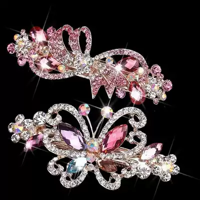 Jinglin small spring hairclip hairclip rhinestone metal hairclip plate hairclip clip hair accessories bangs hair accessories