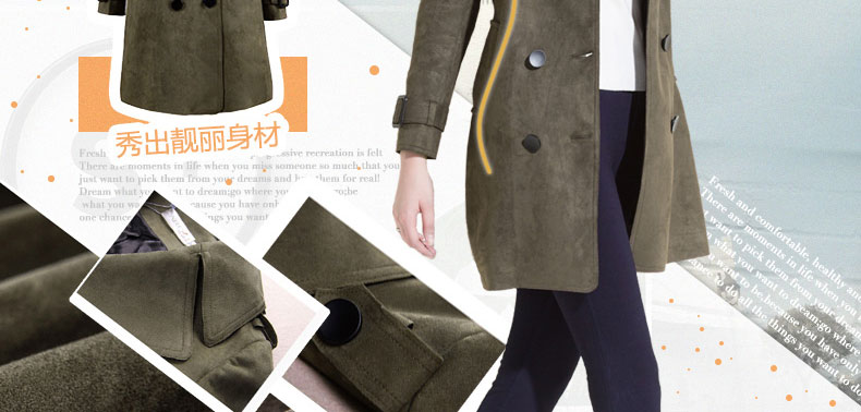 Trench pour femme en Polyester - Ref 3227715 Image 9