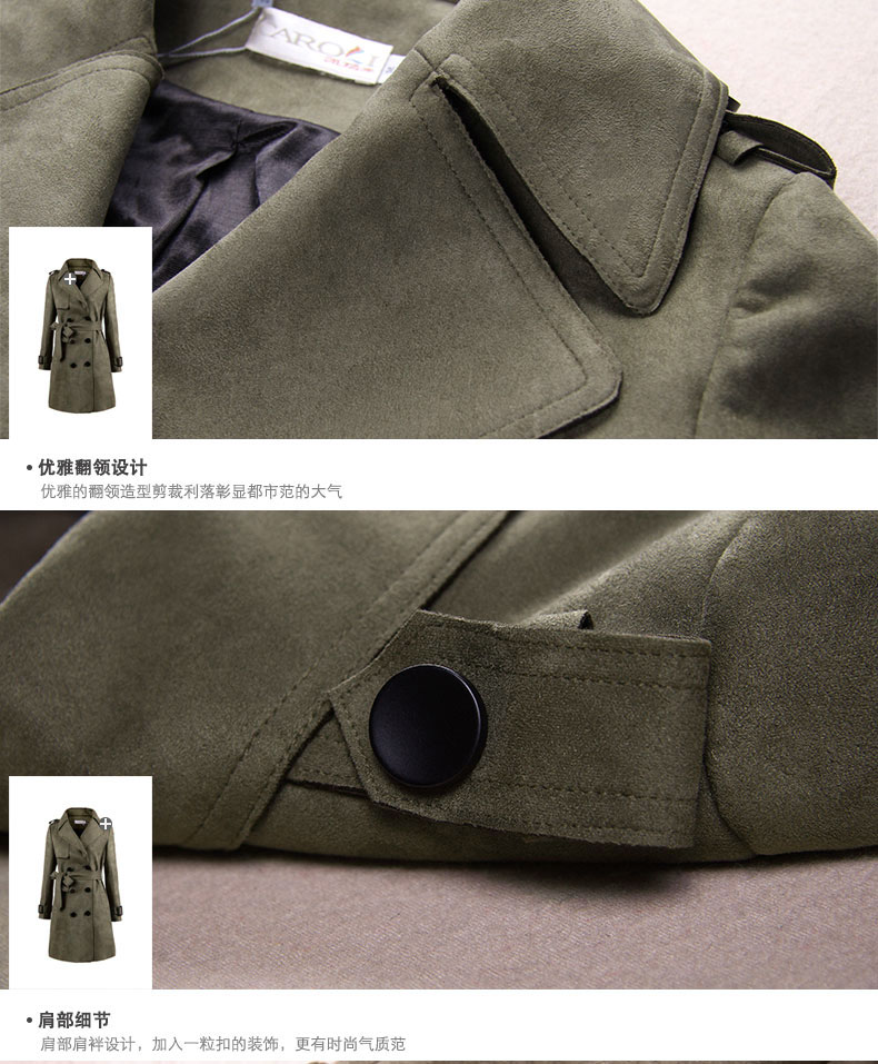 Trench pour femme en Polyester - Ref 3227715 Image 23