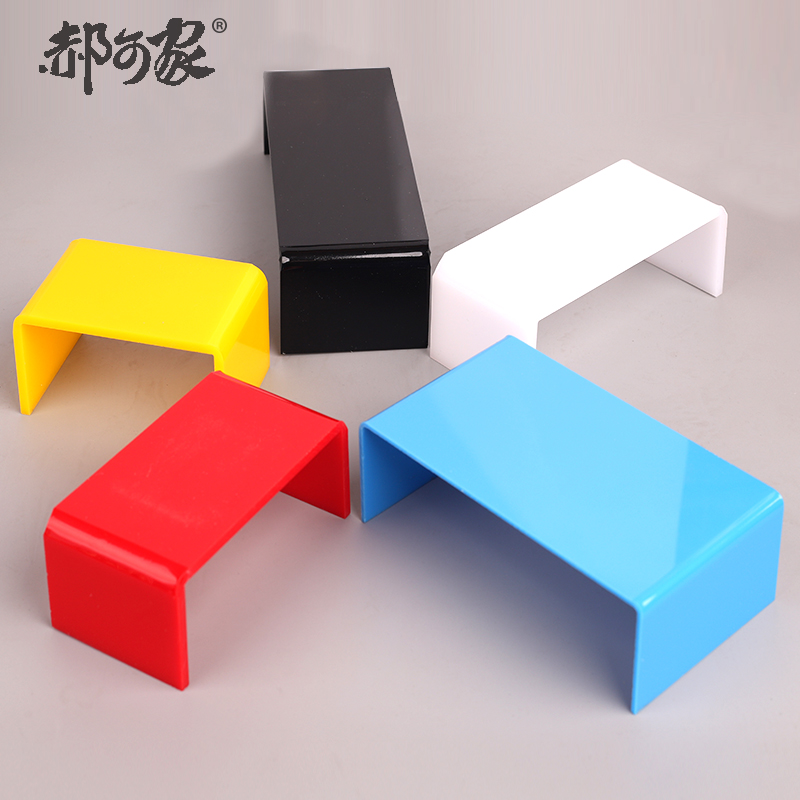 Hao Kejia booth Acrylic display rack Jewelry U-shaped display table Custom put crafts storage bracket bracket