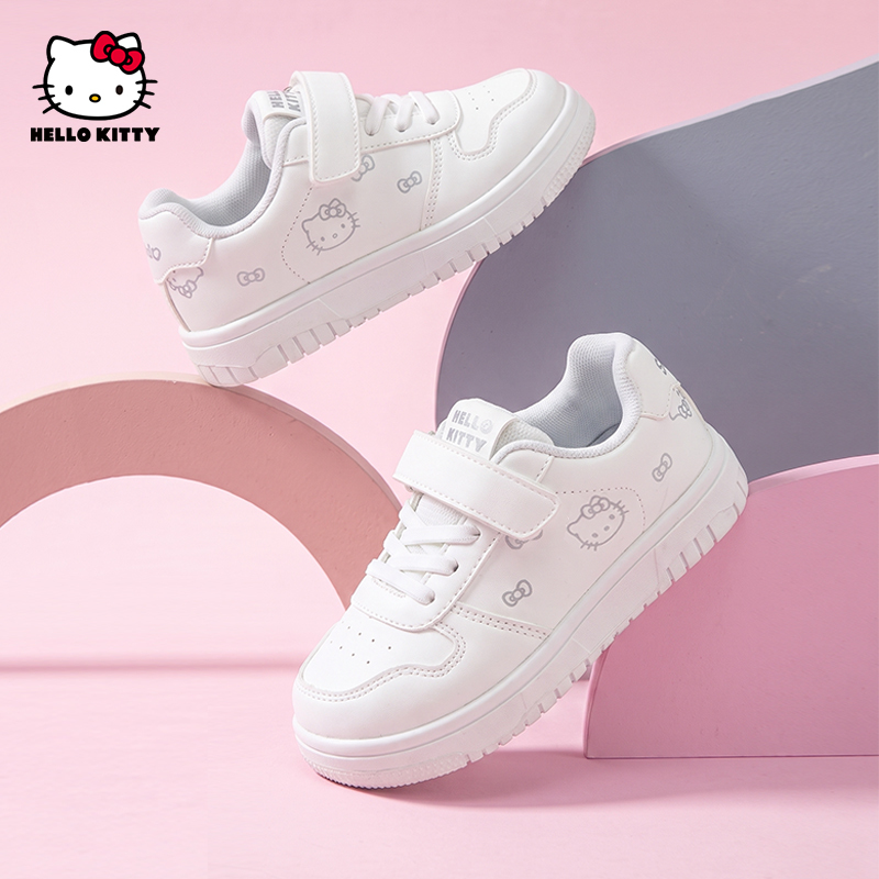 Hellokitty Kidsren's Shoes, Girls' White Shoes, Spring and Autum 2026 New Kidsren's Sneakers, Lightweight Girls' Sneakers Hellokitty Kidsren's Shoes, Girls' White Shoes, Spring and Autum 2026 New Kidsren's Sneakers, Lightweight Girls' Sneakers