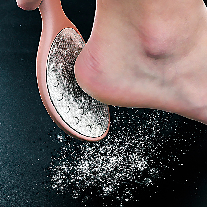 Grinding stone to remove dead skin and grinding feet artifact, heel rubbing, soles of feet, calluses, double-sided scraping knife, household scrub
