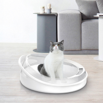 Cat litter basin anti-splash open toilet cat Sand Basin semi-closed small kitten kitten excreting basin cat supplies