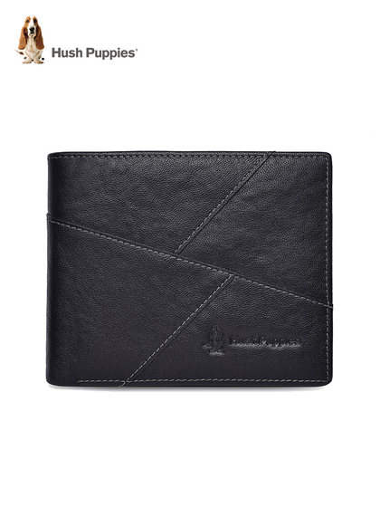 暇步士钱包男2025新款牛皮男士真皮皮夹时尚短款钱夹礼盒男士礼物