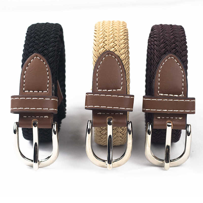 Boys and children braided belt boys belt students show twist braided belt