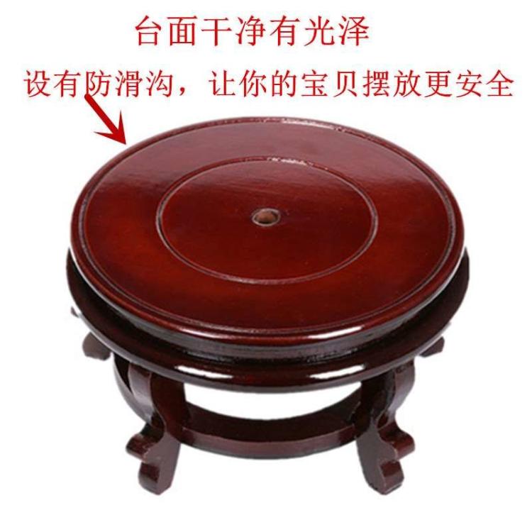 Diane jade - like stone wear it round as high solid wood vases, small pallet high pot bearing furnishing articles tank base