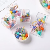 Безвредная свежая детская резинка для волос, аксессуар для волос, не повреждает волосы