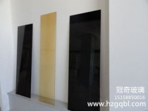 Fireplace special glass-ceramic high temperature fire-resistant heat-resistant wood-burning window sheet Black crystal ceramic glass Brown transparent