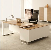 Factory direct sales office furniture steel wood boss desk executive desk executive desk supervisor desk manager desk computer desk modern