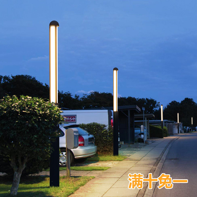 Lamp Garden Outdoor Courtyard Lamp Garden Villa high-lever lamp with electric view lamp post Park led waterproof lighting street lamp