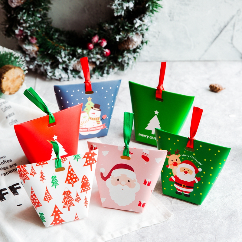 Christmas Biscuits Packaging Boxes Cookies food Snack Bag Carton Candy Bull Rolling Sugar Frosted Baking Packaging-Taobao