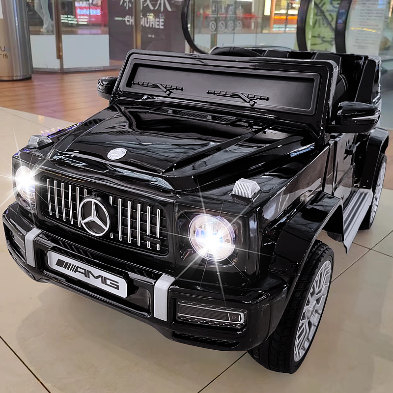 メルセデスベンツ ベビー電気自動車 四輪ビッグG オフロードカー ベビーおもちゃの車 子供に座れる リモコンベビーカー