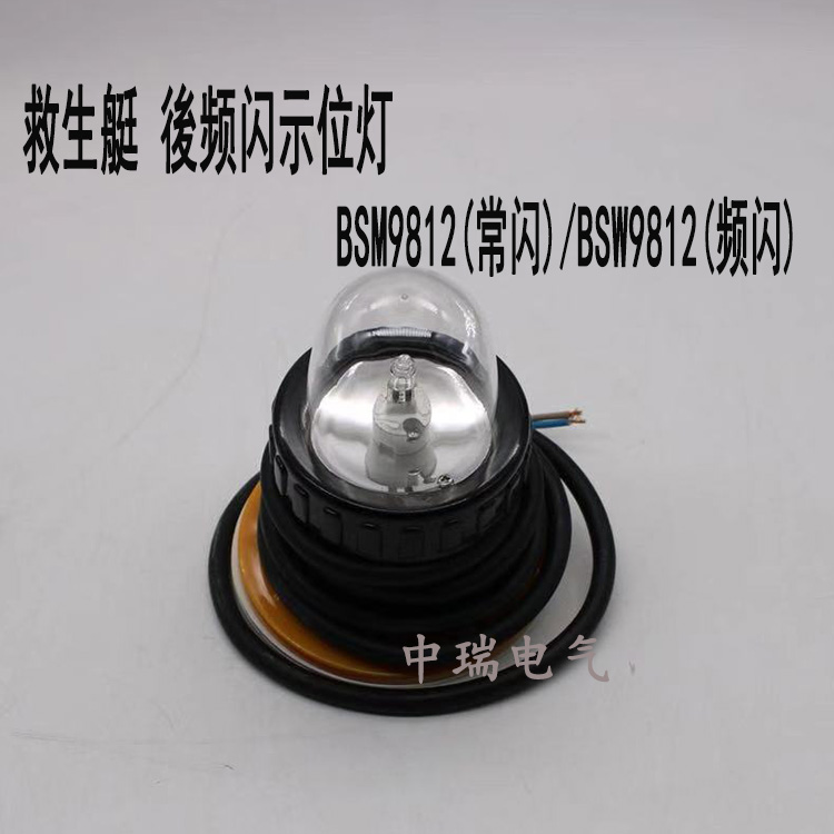 Ship inspection CCS certificate BSM9812 Frequent flash BSW9812 stroboscopic lifeboat raft stroboscopic signal signal direct sales