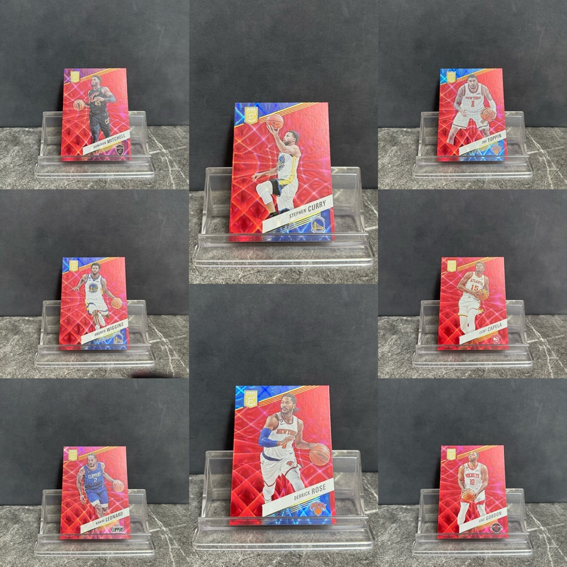 Panini Star Cards Elite Ruby Parallel Jeff Green Nukic Wall Grimes