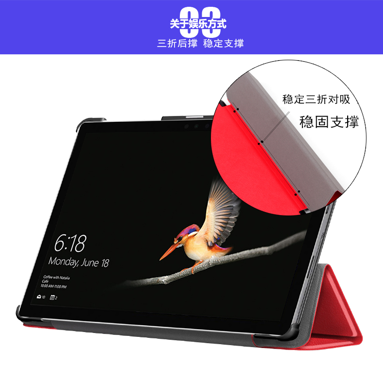 Microsoft Surface Tới tay bao da kết hợp tablet 10 inch nhà ở hỗ trợ bảo vệ - Phụ kiện máy tính bảng ốp ipad air 4