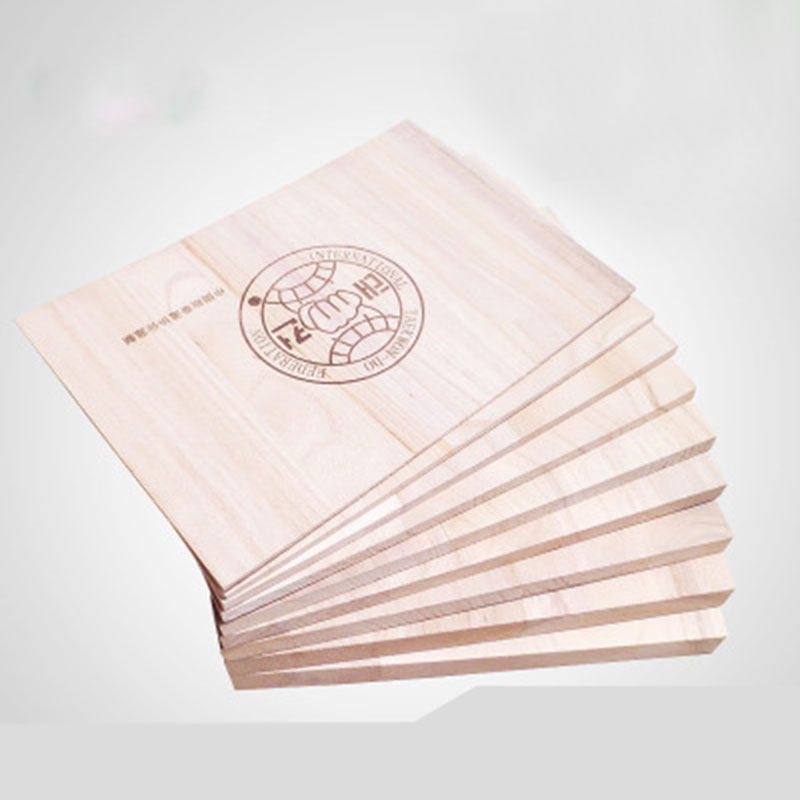 Taekwondo Wooden Board Performance Board Children's Examination Training Special Repeated Dash Board Karate Karate Training Equipment Kick Plate