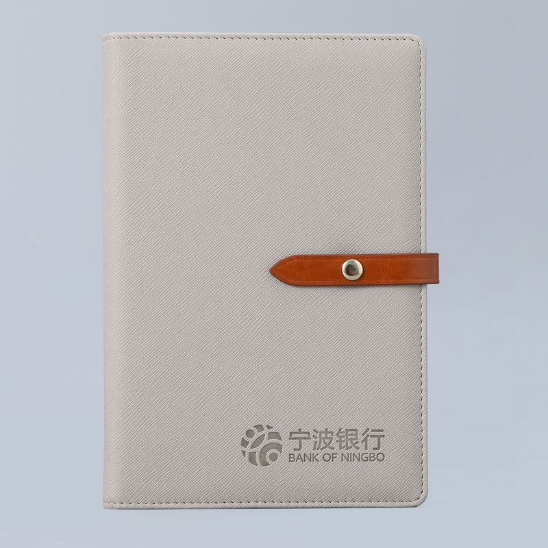 Bimao A5 notebook, business notepad, B5 work meeting record diary, ultra-thick thickened leather study diary, simple and exquisite gift box set, enterprise customizable printable LOGO